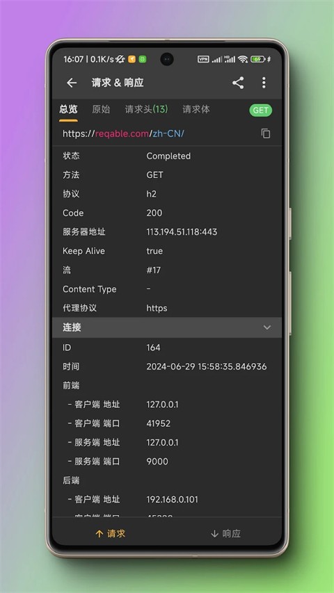 HttpCanary抓包软件截图1