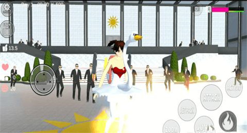 樱花校园模拟器英文版