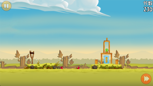 愤怒的小鸟单机版截图1