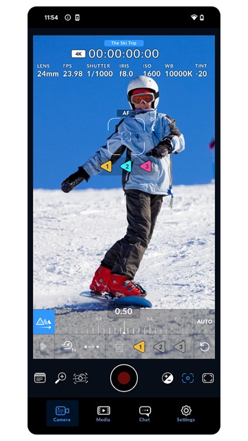 blackmagic camera截图2