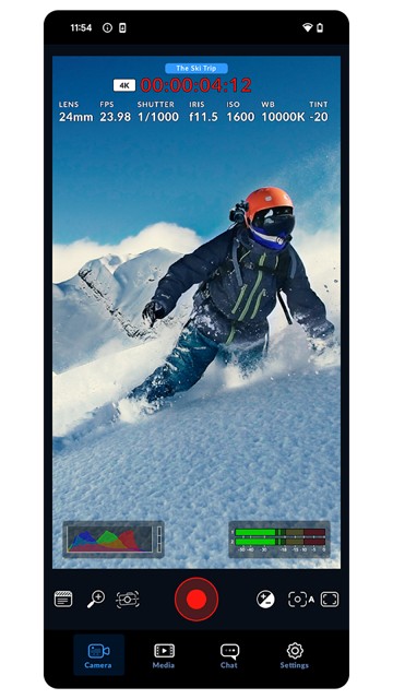 blackmagic camera截图3