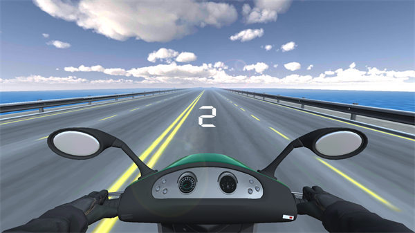 摩托车直线竟速