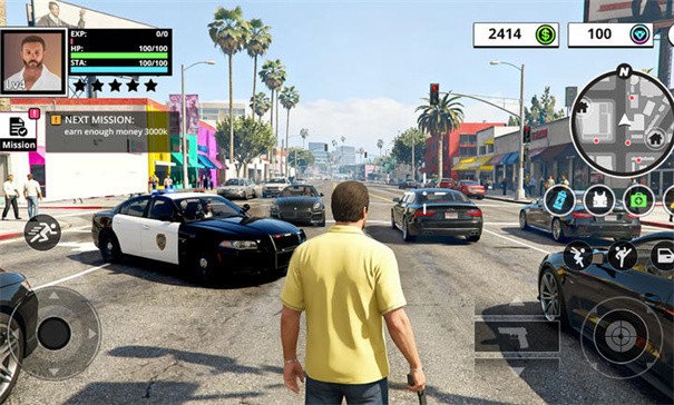 夜之城开放世界截图1