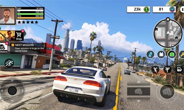 夜之城开放世界截图2