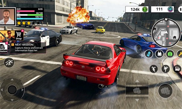 夜之城开放世界截图4