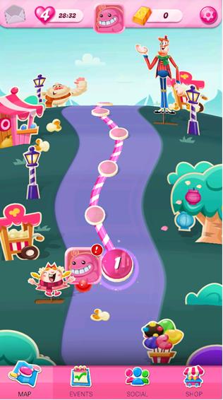 糖果粉碎传奇旧版本