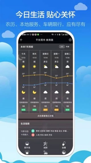 知趣天气旧版本截图2