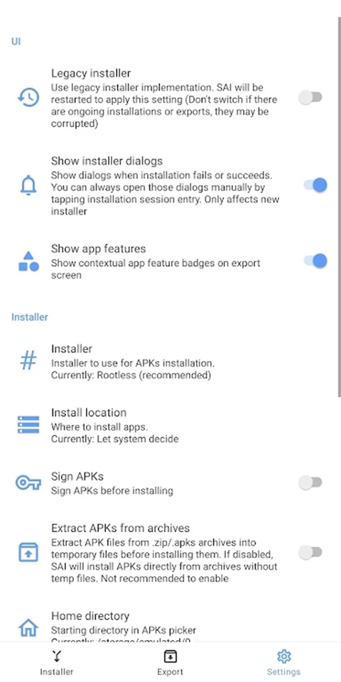 SAI安装器手机版截图3