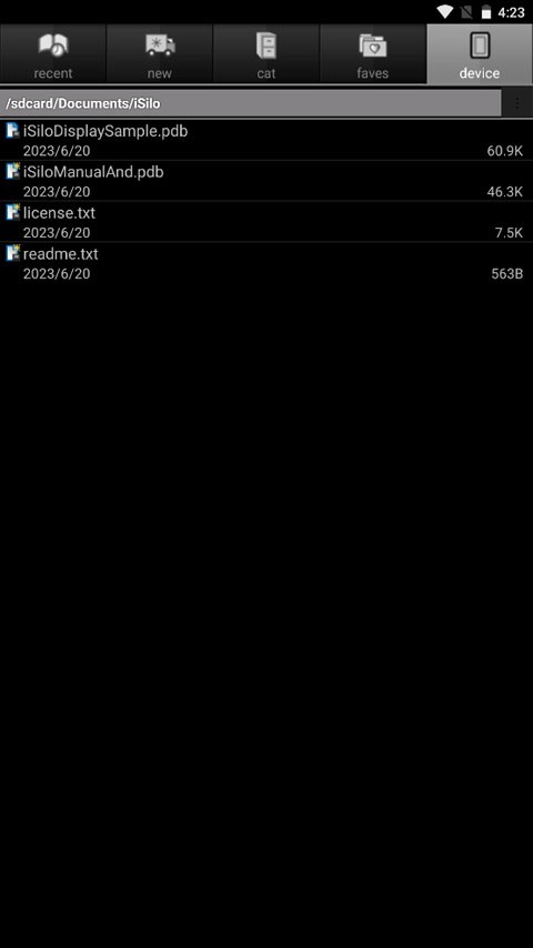iSilo阅读器中文版截图5