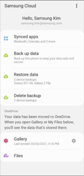 三星云服务中文版截图1