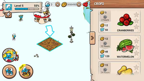 蓝精灵村庄中文版