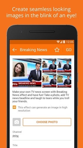 photofunia雪地写字截图4