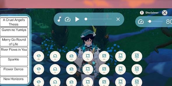 原神弹琴模拟器