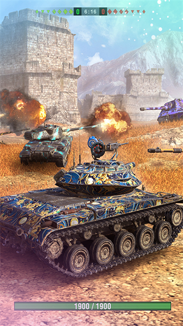坦克世界闪击战华为版截图2