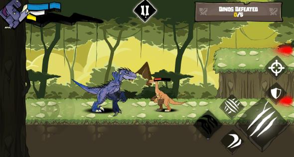 恐龙大战外星人手机版