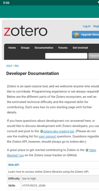 Zoo for Zotero