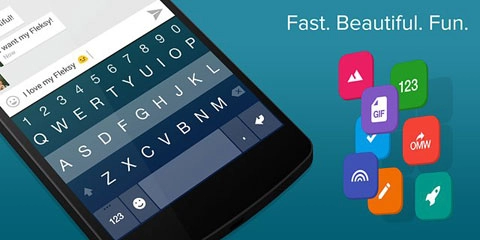 fleksy输入法截图1