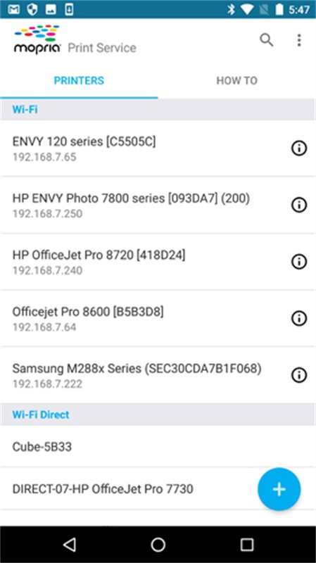 Mopria Print Service截图4