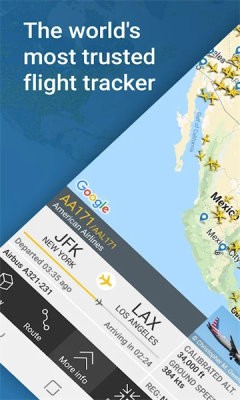 Flightradar24中文版截图2