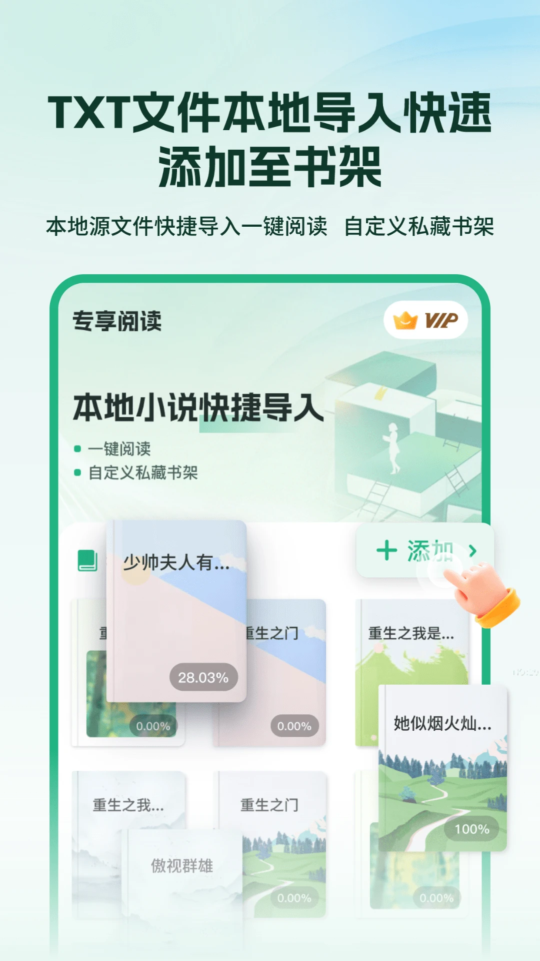 掌上小说阅读器截图3