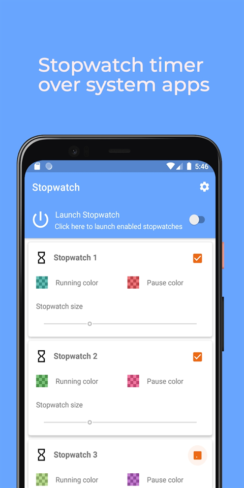 Stopwatch秒表截图1