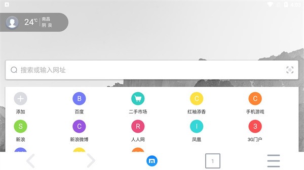 遨游浏览器电视版截图2
