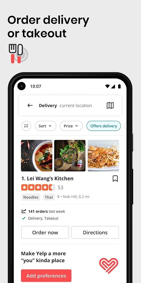 Yelp截图3