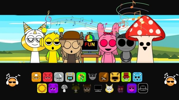 节奏盒子sprunki第三阶段模组截图2