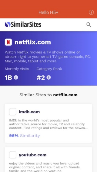 SimilarSites中文版