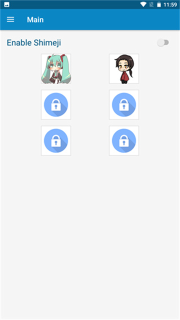 Shimeji桌宠截图2