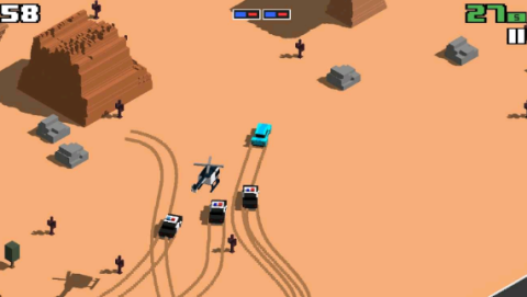 像素公路狂飙截图1