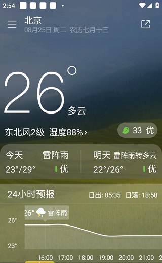 新晴天气老版本