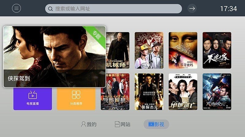 飞视浏览器TV版截图3