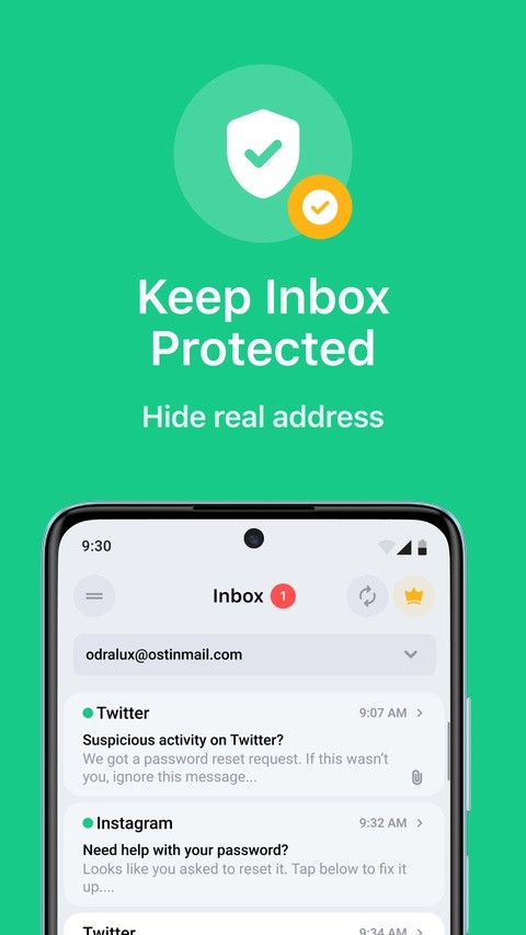 TempMail临时邮箱截图5