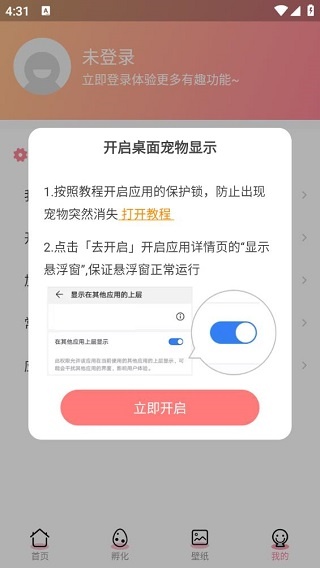 呆呆鱼桌面宠物