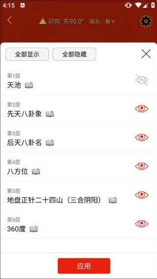 精密罗盘指南针