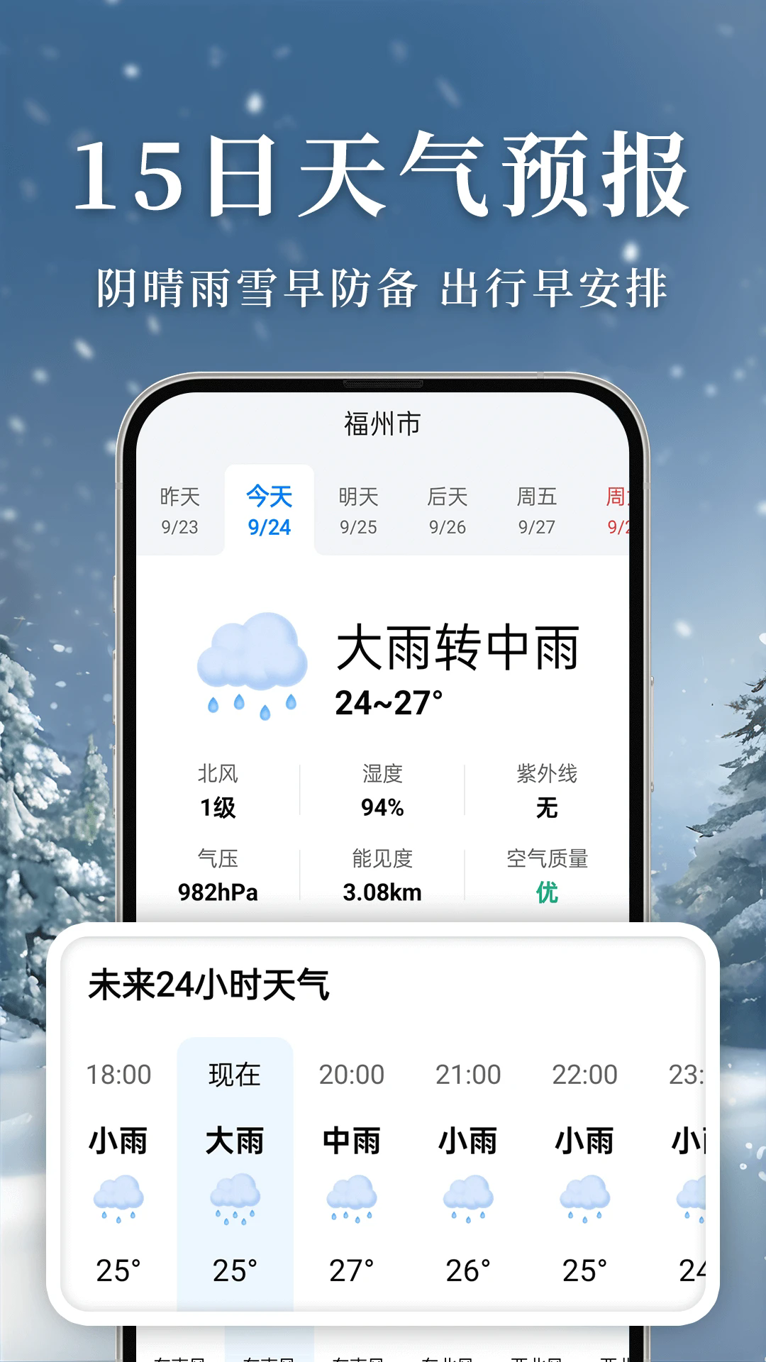 准雨天气最新版截图2