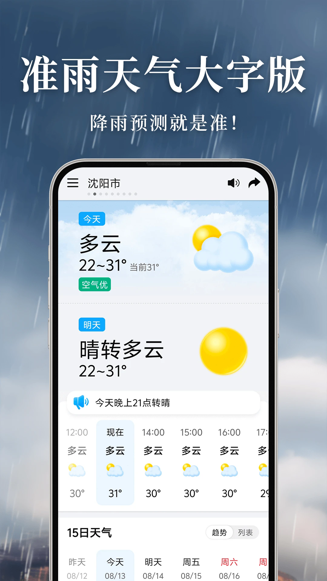 准雨天气最新版截图4