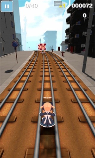 蔚蓝跑酷
