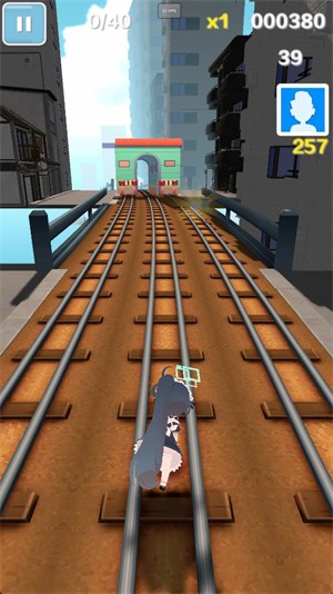 蔚蓝跑酷